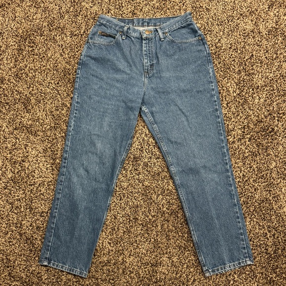 Vintage 90’s Riders by Lee Straight Leg Denim Jeans 12P - Picture 9 of 10
